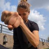Julie voor Team Warre