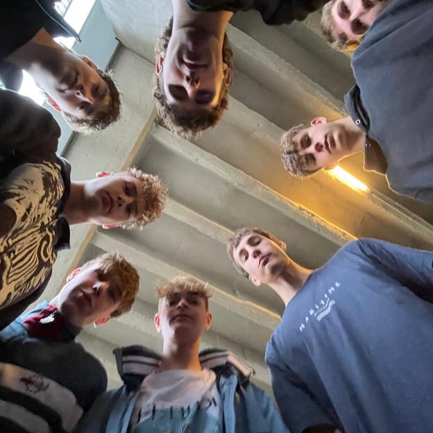 Arthur voor team warre