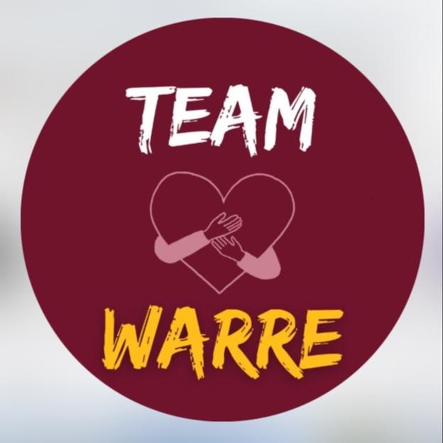Chloë voor team Warre