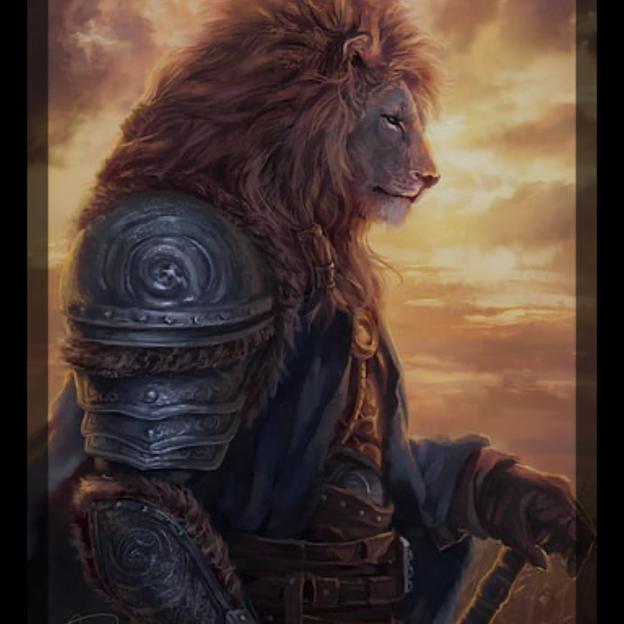 Papa lion 🦄