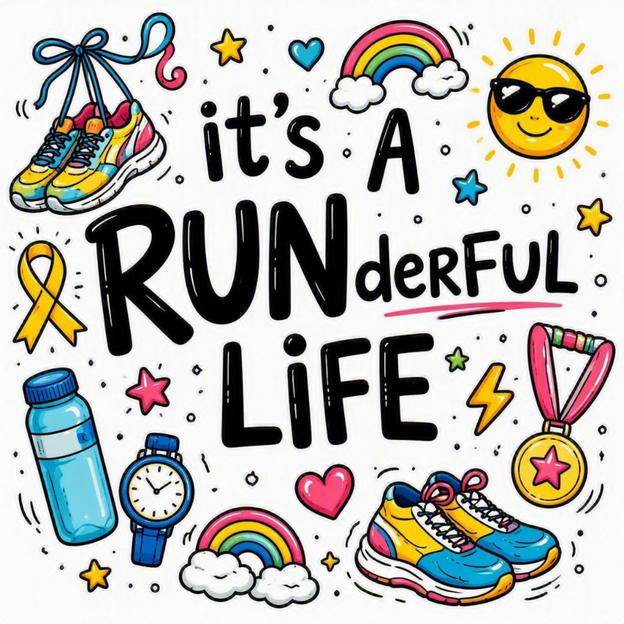 Running for good cause and banana