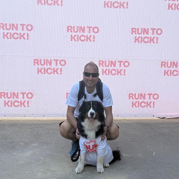 Phil running for Kids