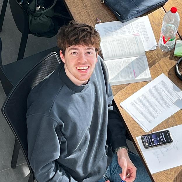 Stijn voor Team Warre