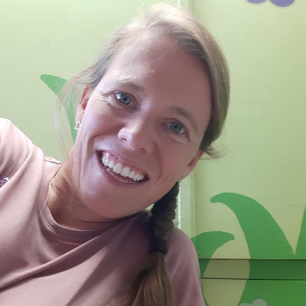 Juf Sanne voor MegaGeorges