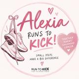 Alexia runs to KICK!