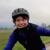 Eveline voor Team Warre