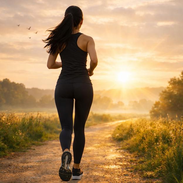 My run. Their hope.