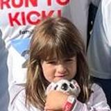 Olivia is our mini kicker