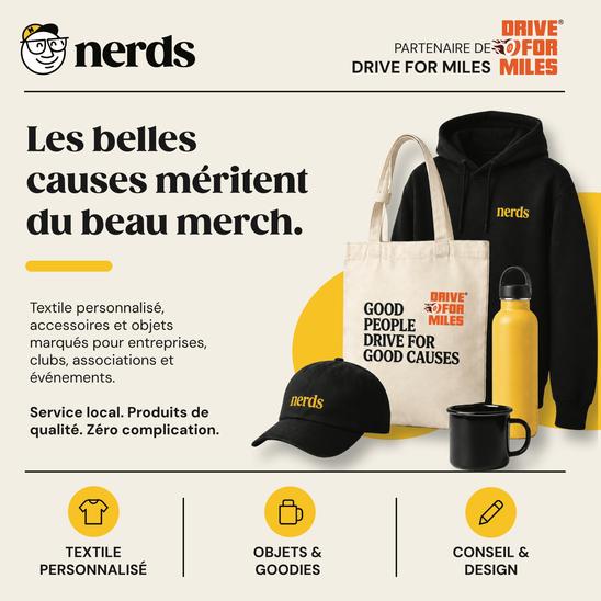 Les belles causes méritent du beau merch ...