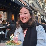 Lucie voor Team Warre