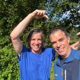 Didier loopt voor Team Warre