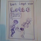 Bert loopt voor Lotte