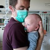Papa et Romane pour Luca ⭐️