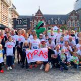 Les Tyrannosaures 2023 💚 @ Semi-Marathon de Nivelles
