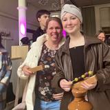 Mama steunt Rebekka