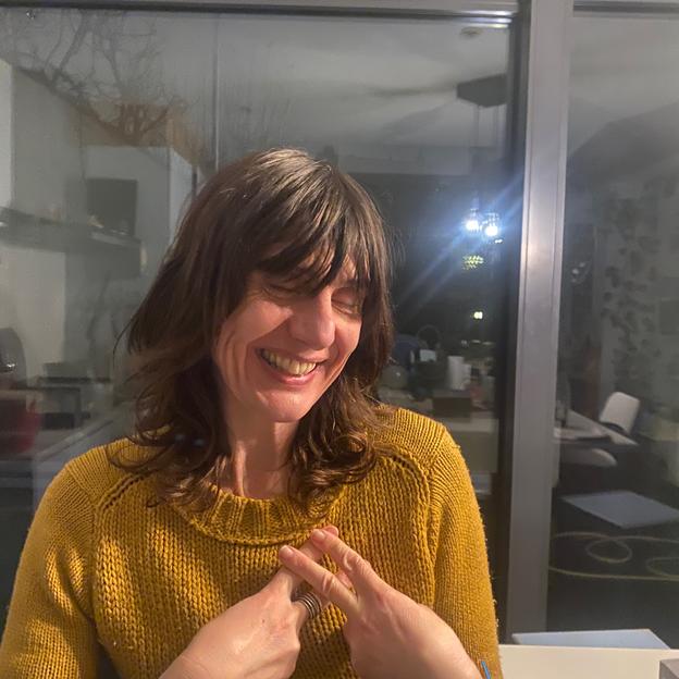 Anneleen voor Warre