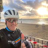 Pierre rides for the kids