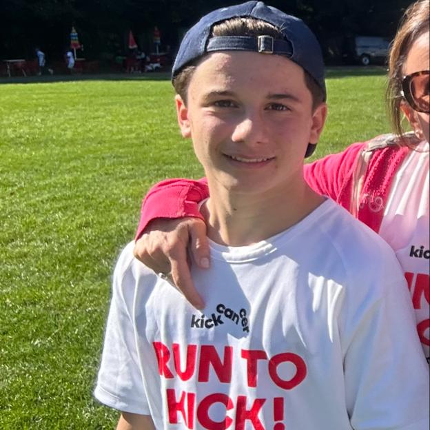 Marco runs to kick cancer