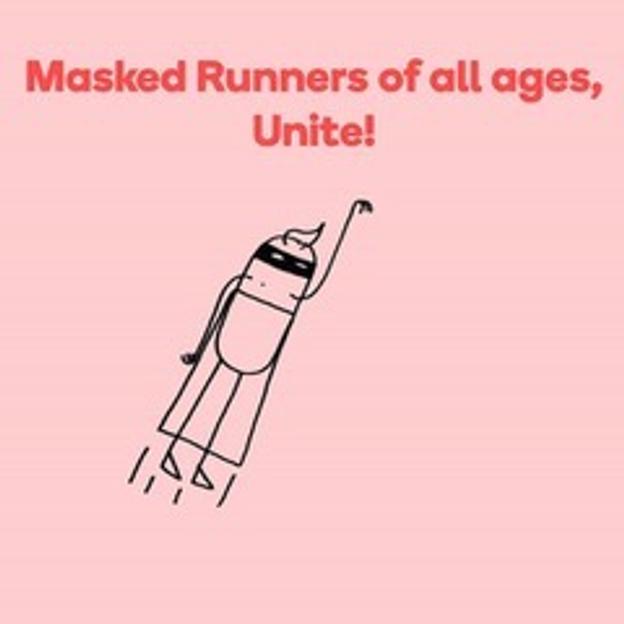 Still wearing a mask but in a good way