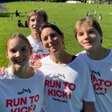 Ines Pintaluba & Family runs for Kids!