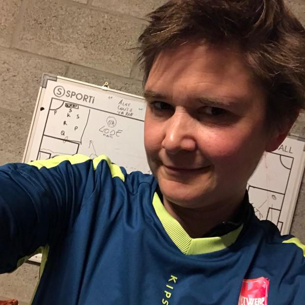 Eva voor Team Warre