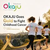 OKAJU Goes Gold to Fight Childhood Cancer