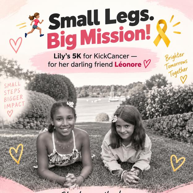 🏃🏽‍♀️Small Legs. Big Mission! 🏃🏽‍♀️ 🎗️