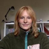 Magalie voor team Warre