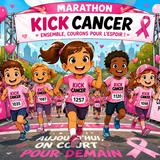 L'école "Les Lilas" marche contre le cancer