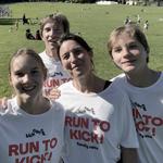 Ines Pintaluba & Family runs for Kids!