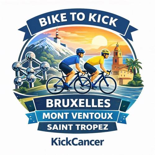 Bruxelles-Ventoux-St Tropez à vélo