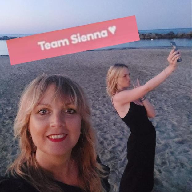 Stef, maman de Sienna