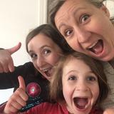 Roxy-Laila-Anna 10k relay run!