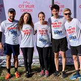 Guillaume Croisant running for Kick Cancer