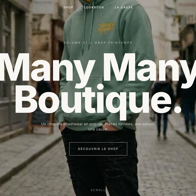 Many Many - boutique solidaire