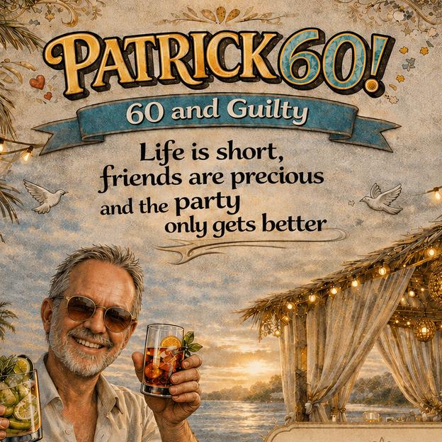 Let's party and enjoy the 60 !