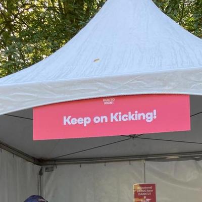 Keep on kicking