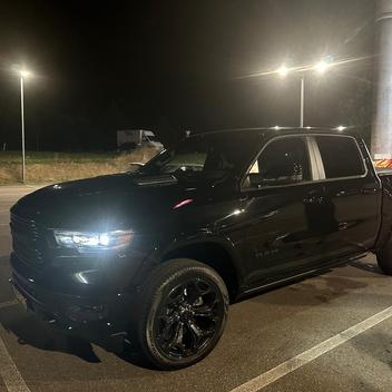 Smile for Kids in a V8 Ram