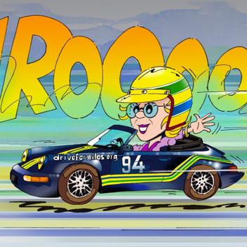 For my track-time on GY a teen will board my Senna
