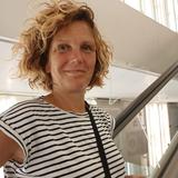 Liselotte voor Team Warre