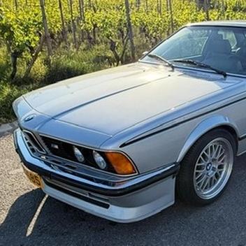 Une belle M635 CSi de sortie pour les enfants